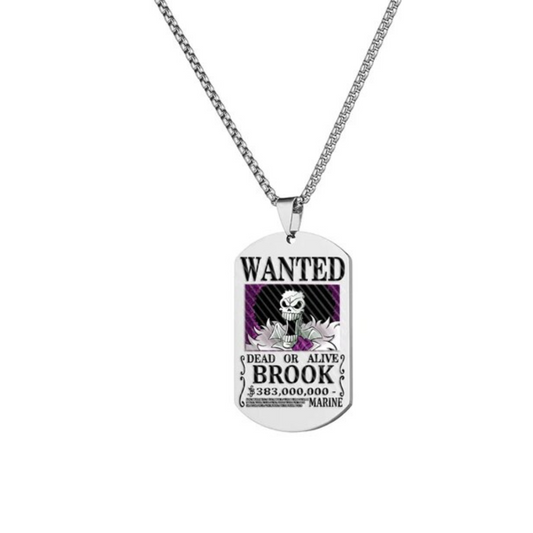Brook Silver Wanted Necklace