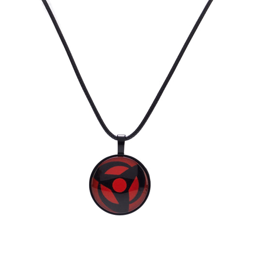 Kakashi + Sharingan necklace ( black)