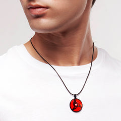 Itachi+ Sharingan Necklace Pack (Black)