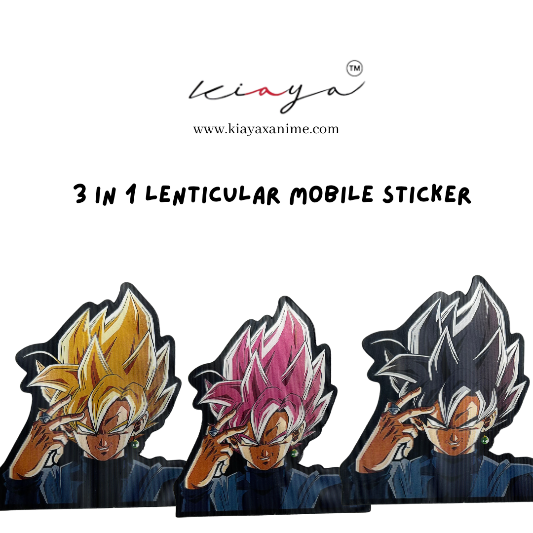 Goku - 3D Mobile sticker