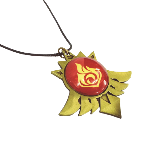 Genshin Pyro Necklace