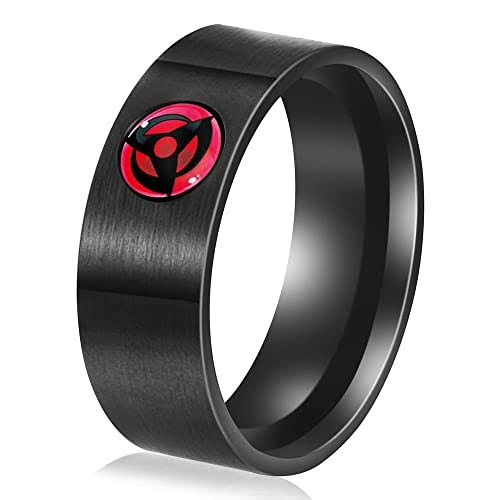 Kakashi/Obito Steel Ring