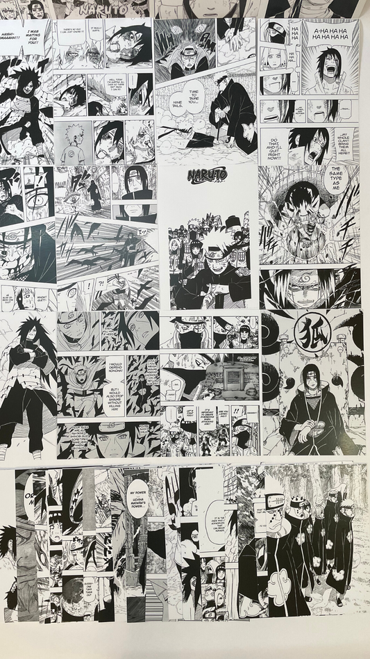 Naruto Manga Wall