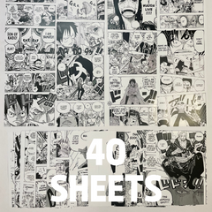 One Piece Manga Wall
