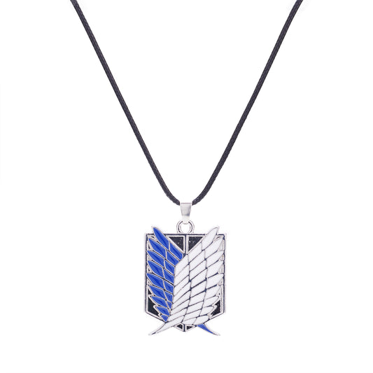 Buy Comicsense.Xyz Attack On Titan Anime Survey Corps Necklace For Unisex  Adult at Amazon.in
