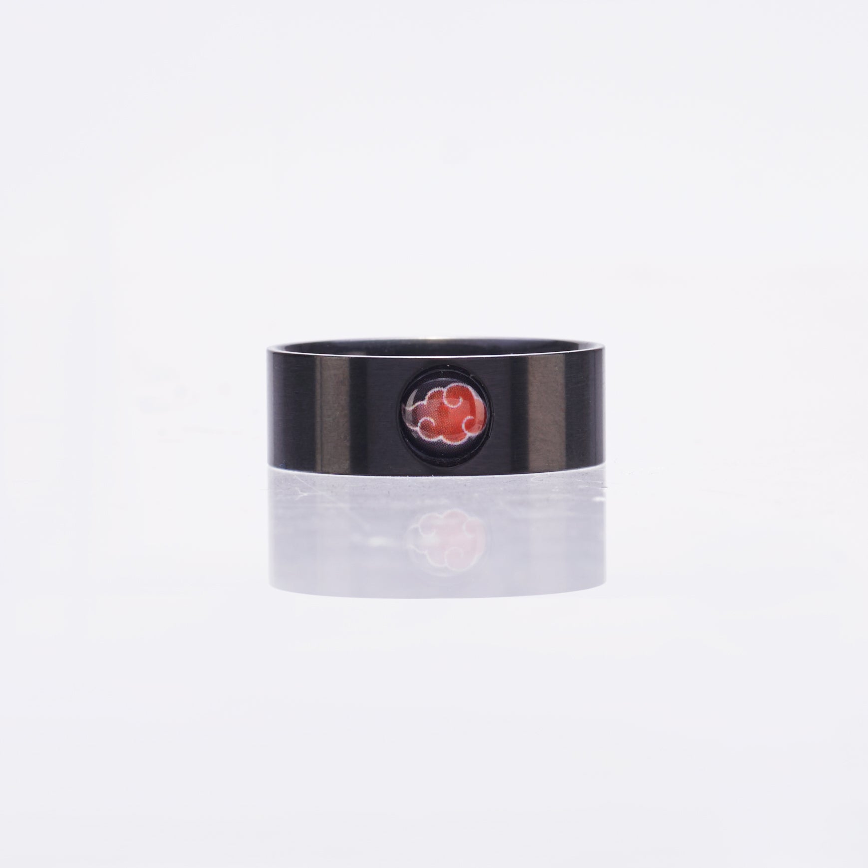 Stainless Akatsuki Ring Black