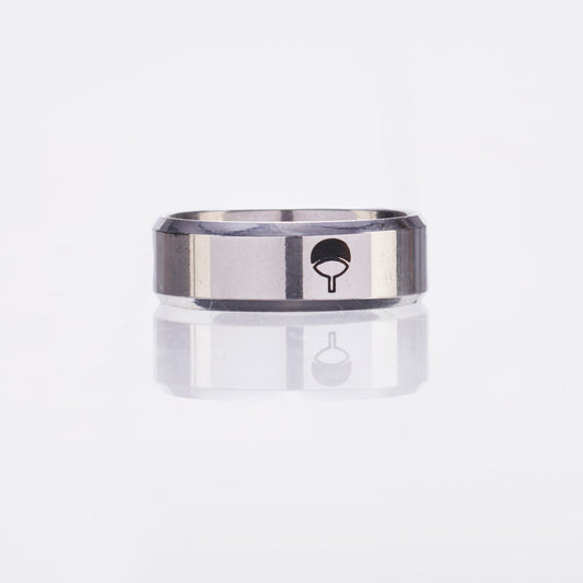 Uchiha Crest Stainless silver ring