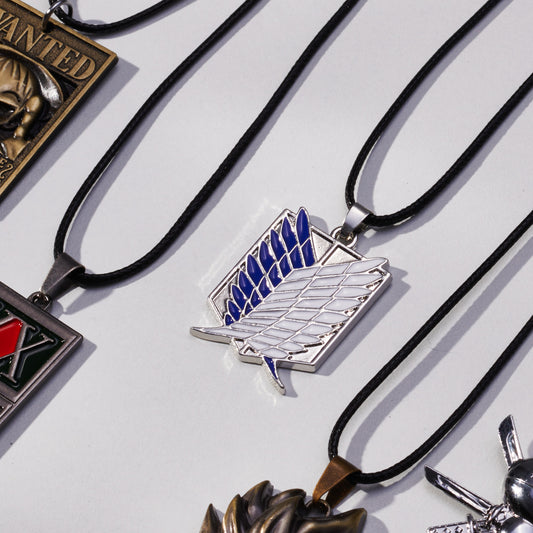 Attack on Titan glowing Necklace Pendants Wings Of Liberty scouting legion  Chain Jewelry Pendant glow in the dark - Price history & Review |  AliExpress Seller - ZHIZ Jewelry Factory | Alitools.io